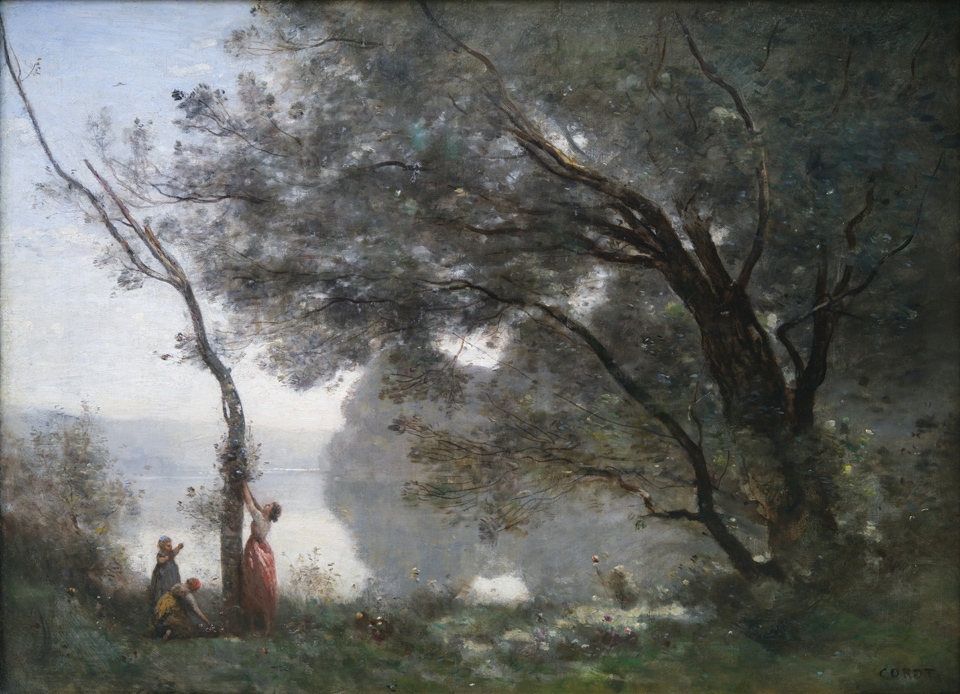 Camille Corot, Souvenir de Montefontaine 1864, Musée du Louvre, Paris 